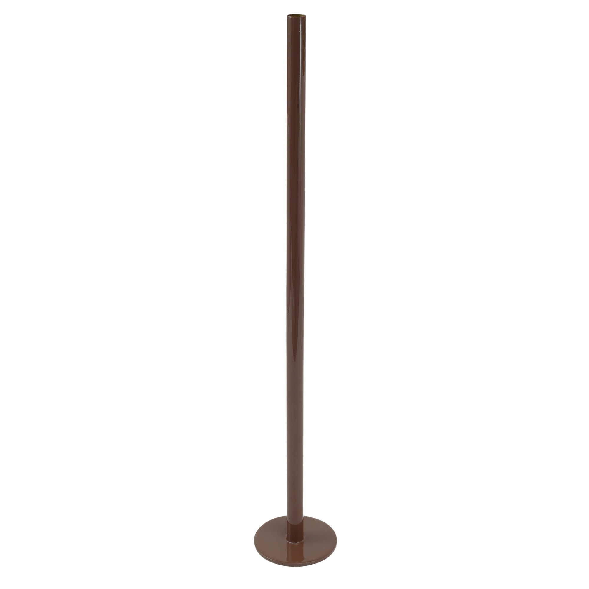 Marnix Red iron candleholder straight up high